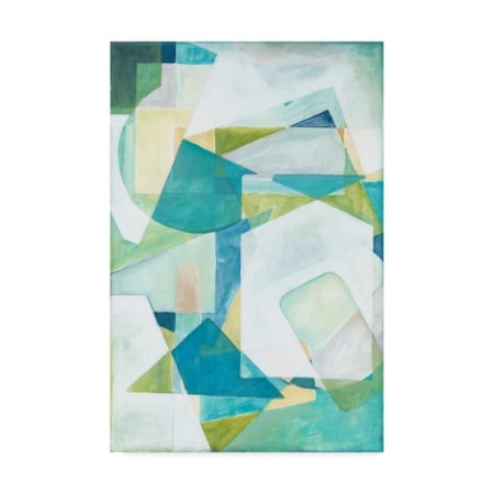 Megan Meagher 'Overlay Abstract Ii' Canvas Art,16x24